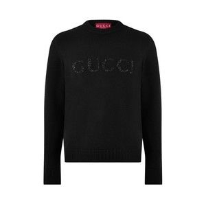Gucci Logo Wool/Cashmere Sweater - NWT